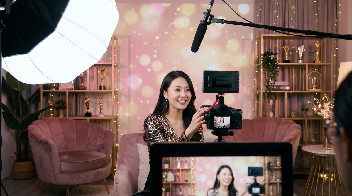 糖心vlog创作者幕后拍摄视频